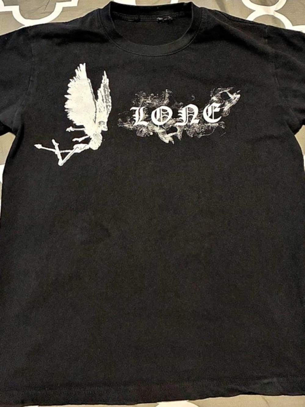Vlone T-Shirt Graphic Short Sleeve Tee Size Small